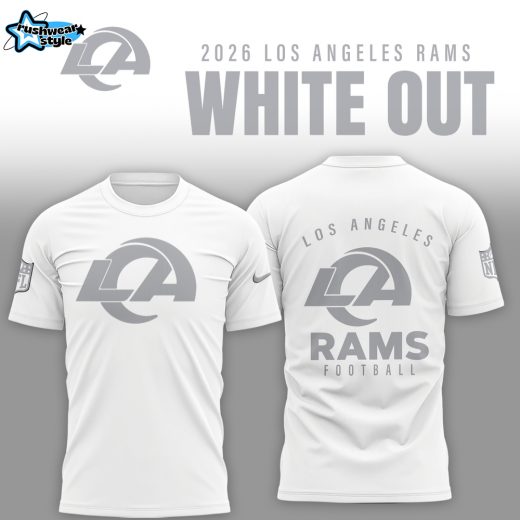 Los Angeles Rams 2026 White Out Limited Edition Shirt
