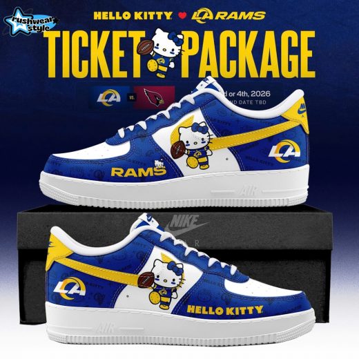 Los Angeles Rams x Hello Kitty Limited Edition AF1 Sneaker