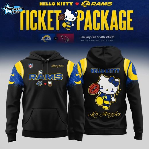 Los Angeles Rams x Hello Kitty Limited Edition Hoodie