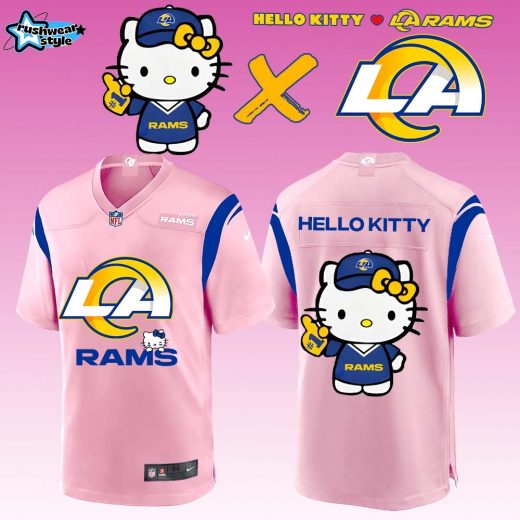 Los Angeles Rams x Hello Kitty Limited Jersey 2
