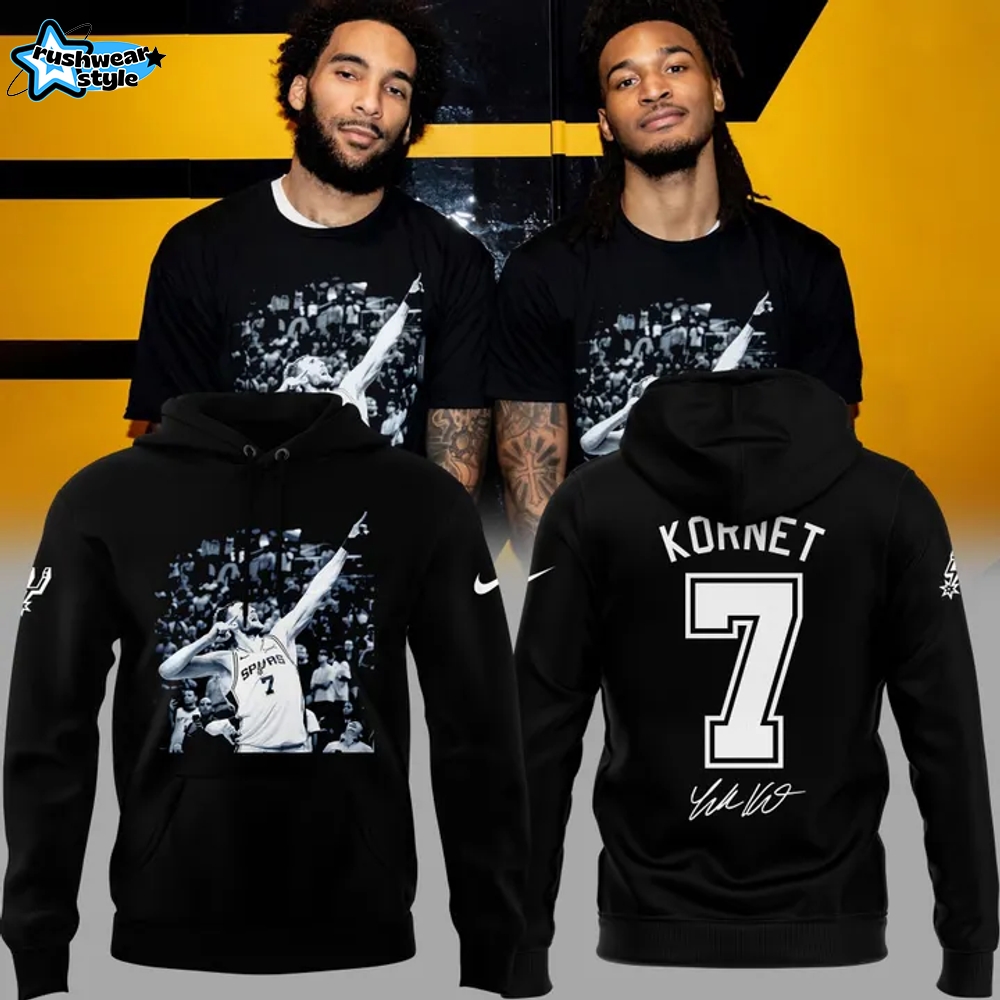 “Luke Kornet” San Antonio Spurs for fans 2025 Limited Edition Hoodie “Luke Kornet” San Antonio Spurs for fans 2025 Limited Edition Hoodie