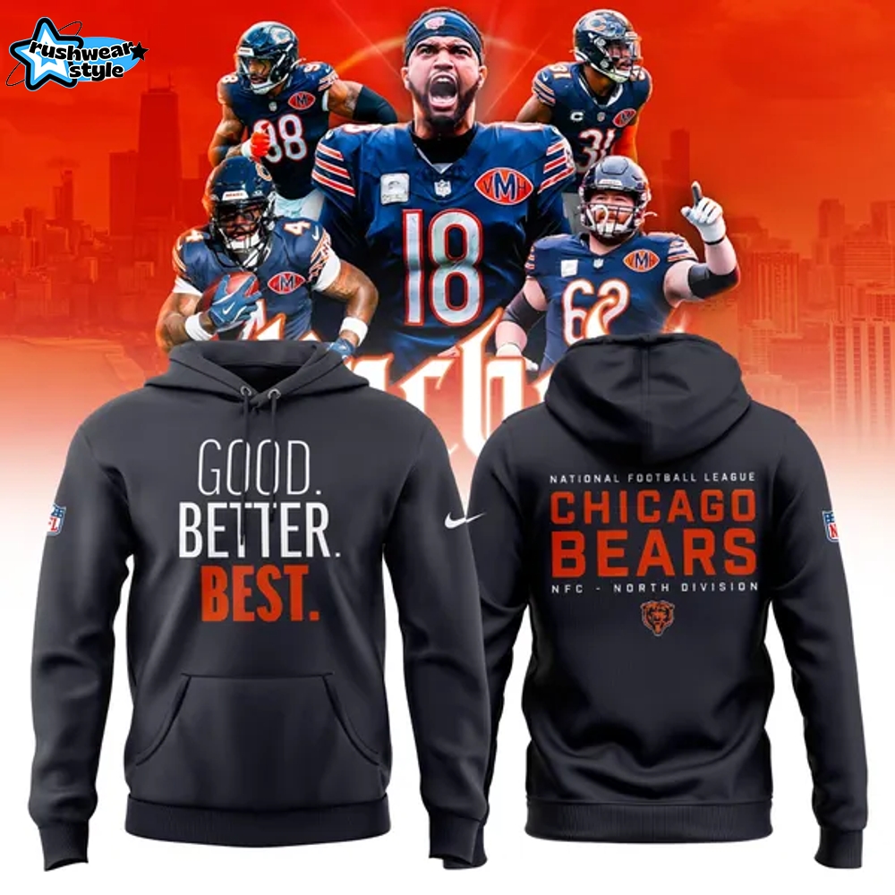 Men's Chicago Bears Navy Good. Better. Best. Franklin Hoodie Men's Chicago Bears Navy Good. Better. Best. Franklin Hoodie