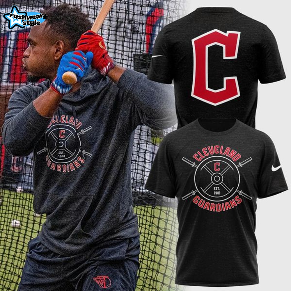 Men's Cleveland Guardians Nike Navy Collection Tshirt-V1 Men's Cleveland Guardians Nike Navy Collection Tshirt-V1