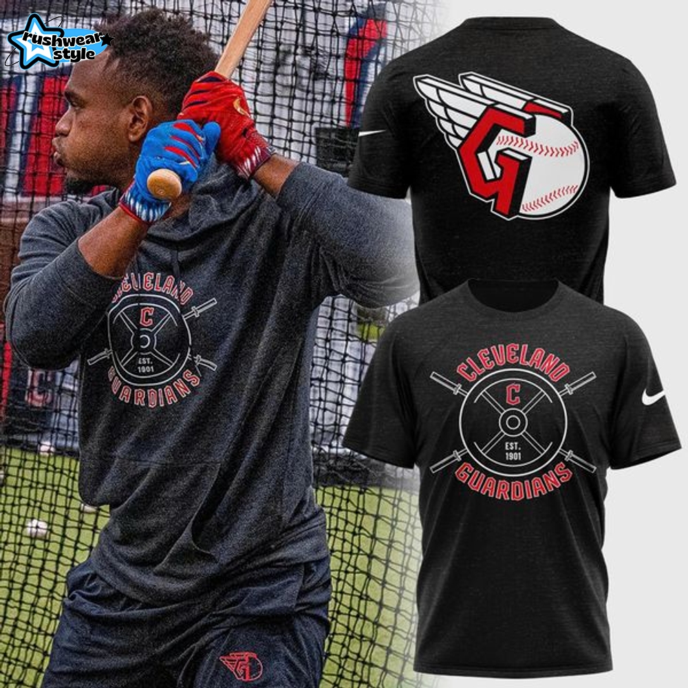 Men's Cleveland Guardians Nike Navy Collection Tshirt-V2 Men's Cleveland Guardians Nike Navy Collection Tshirt-V2