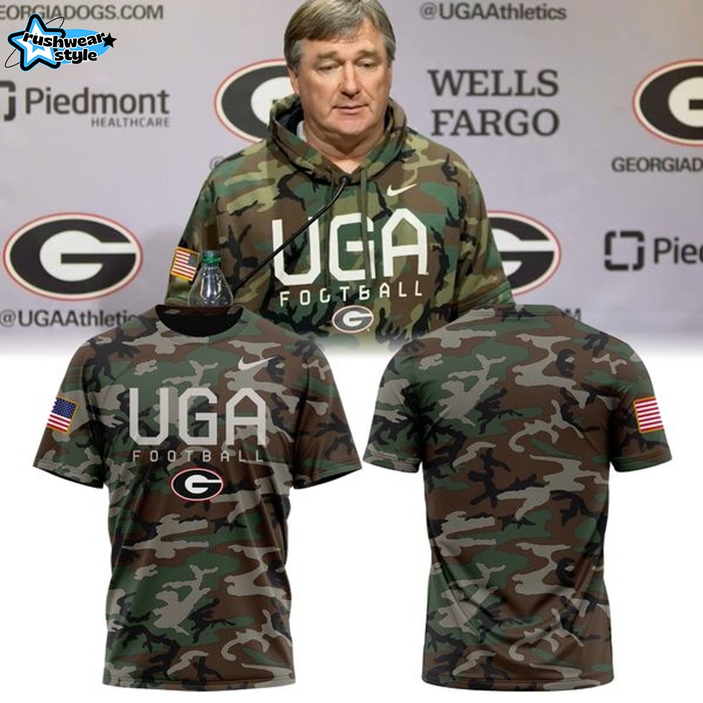 Men's Nike Camo Georgia Bulldogs UGA Football T-Shirt Men's Nike Camo Georgia Bulldogs UGA Football T-Shirt