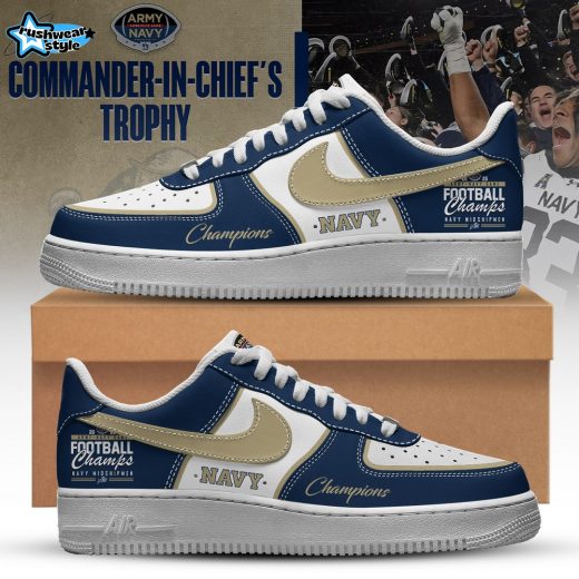 Navy Champions Blue Air Force 1 + Unisex Limited Style