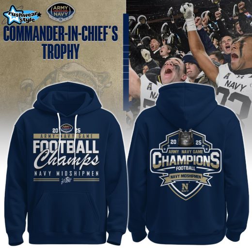 Navy Champions Blue Hoodie + Unisex Limited Style