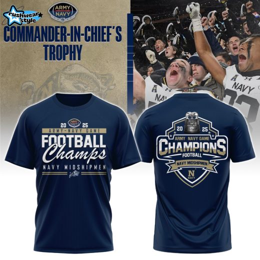 Navy Champions Blue T-shirt + Unisex Limited Style