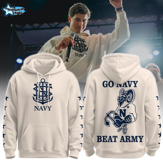 Navy Midshipmen Special Edition 2025 Zip Hoodie + Selling Out Fast V2