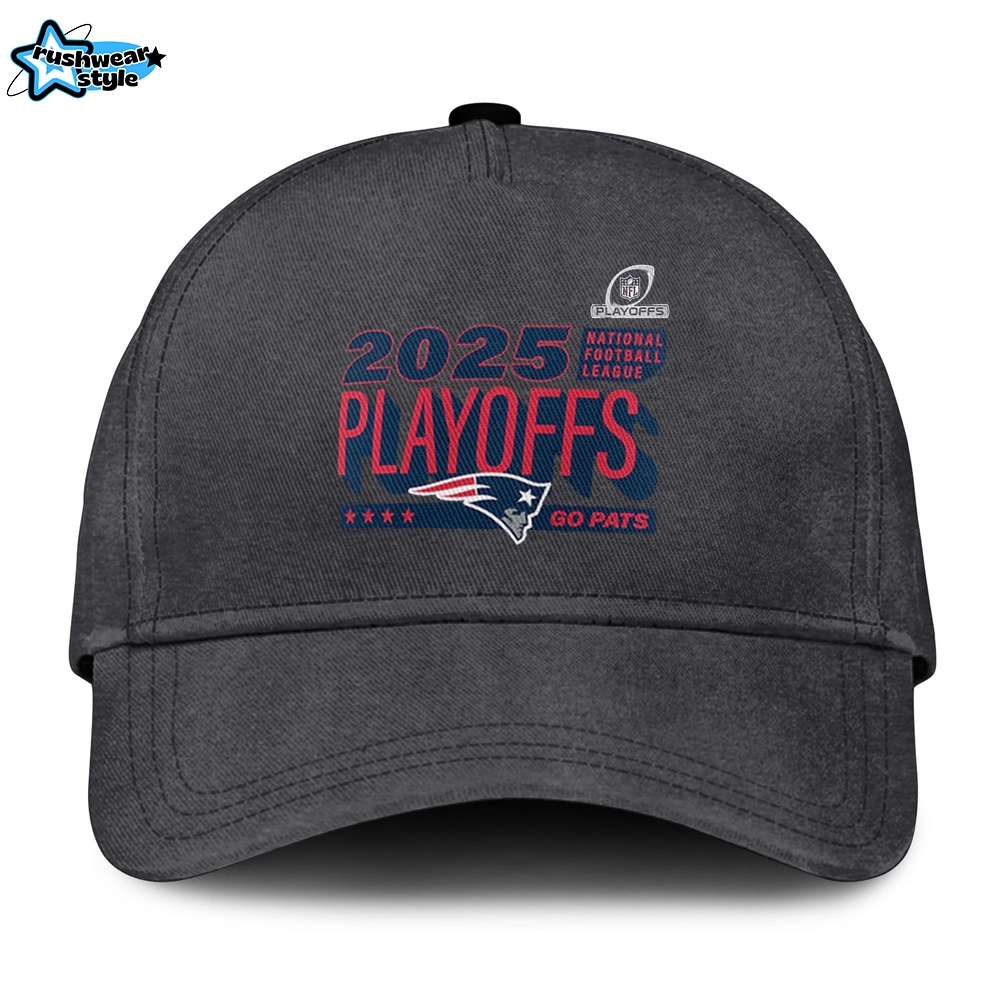 New England Patriots Royal Blue NFL Playoffs 2025 Hoodie New England Patriots Royal Blue NFL Playoffs 2025 Hoodie