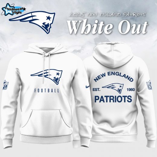 New England Patriots White Out Special Edition Hoodie
