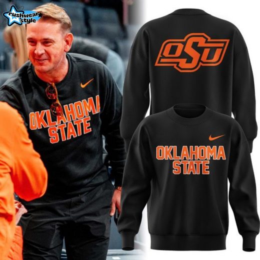 OSU Cowboy Football Coach Eric Morris Limited Edition Sweatshirt