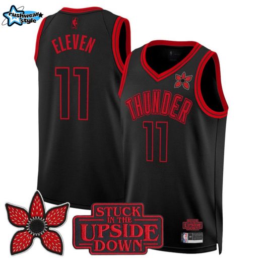Oklahoma City Thunder 'Stranger Things Edition' Swingman Jersey