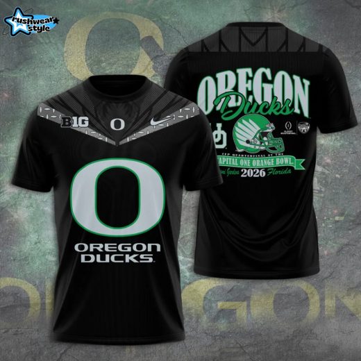 Oregon Ducks Football 3D Apparel