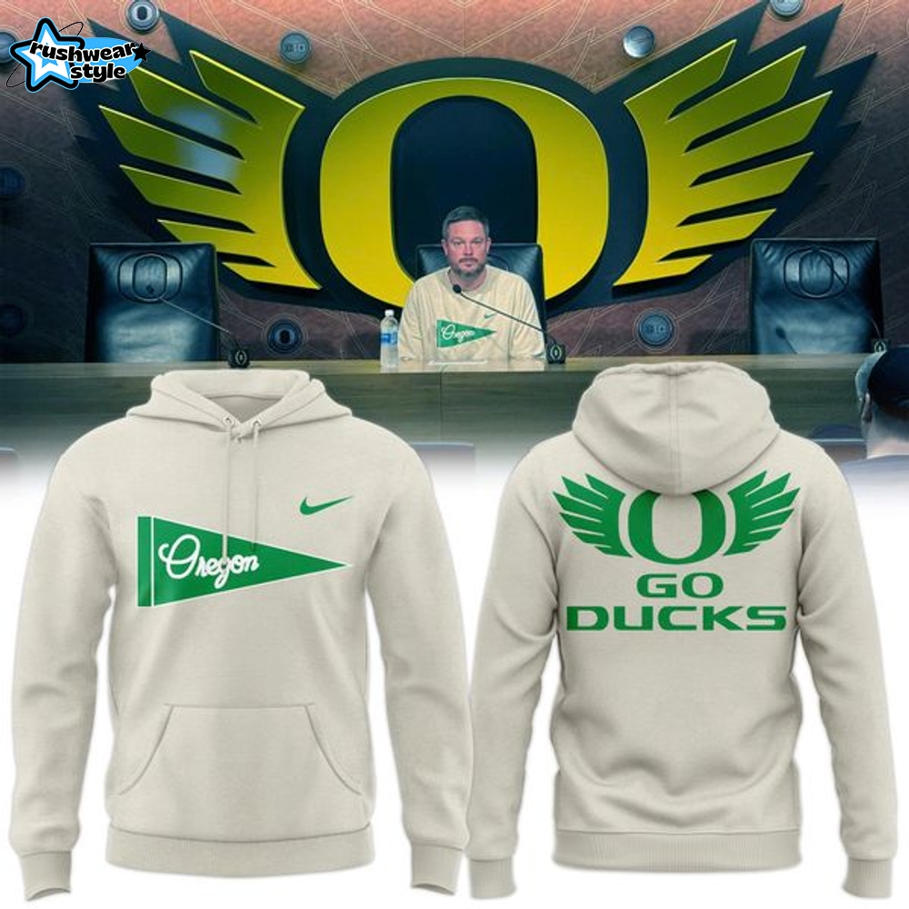 Oregon Ducks x Coach Dan Lanning's New Hoodie Oregon Ducks x Coach Dan Lanning's New Hoodie