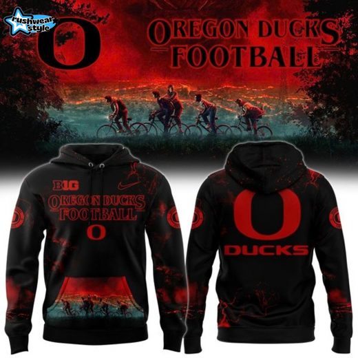 Oregon Ducks x Stranger Things Hoodie