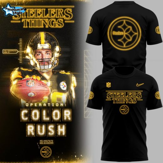 Pittsburgh Steelers 🏈 Stranger Things Limited Edition Tshirt