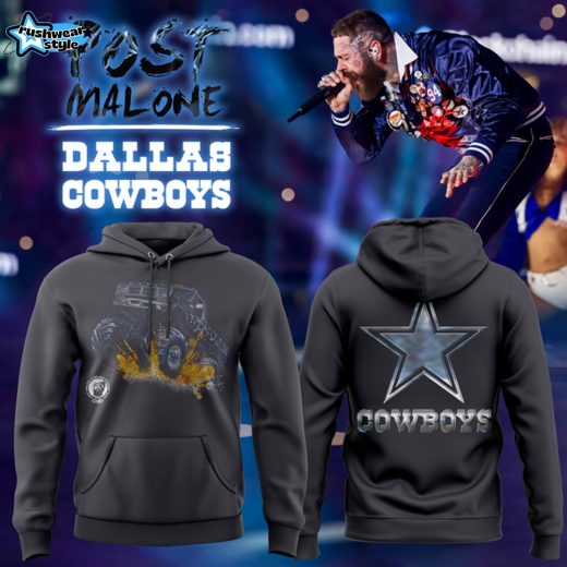 Post Malone X Dallas Cowboys Doomsday Defense Hoodie-V4