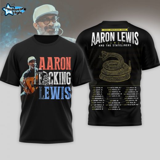 Premium Aaron Lewis 2026 Tour T-Shirt MM