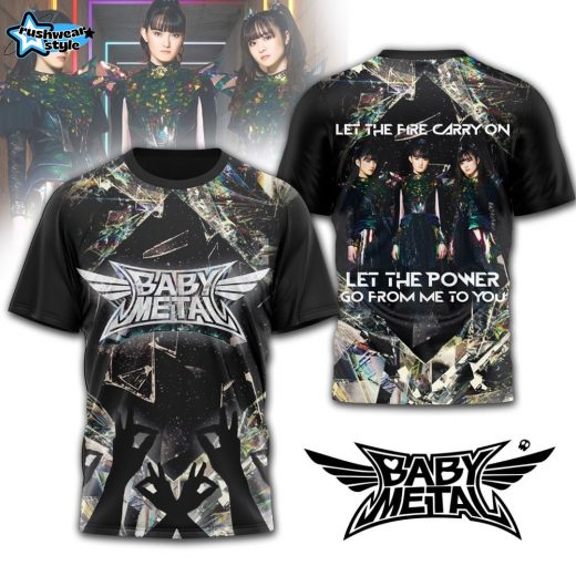 Premium Babymetal Let The Fire Carry On 3D Shirt MM