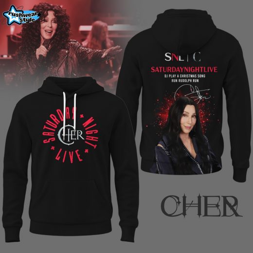 Premium CHER Saturday Night Live 3D Hoodie - Black