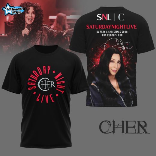 Premium CHER Saturday Night Live 3D Shirt - Black