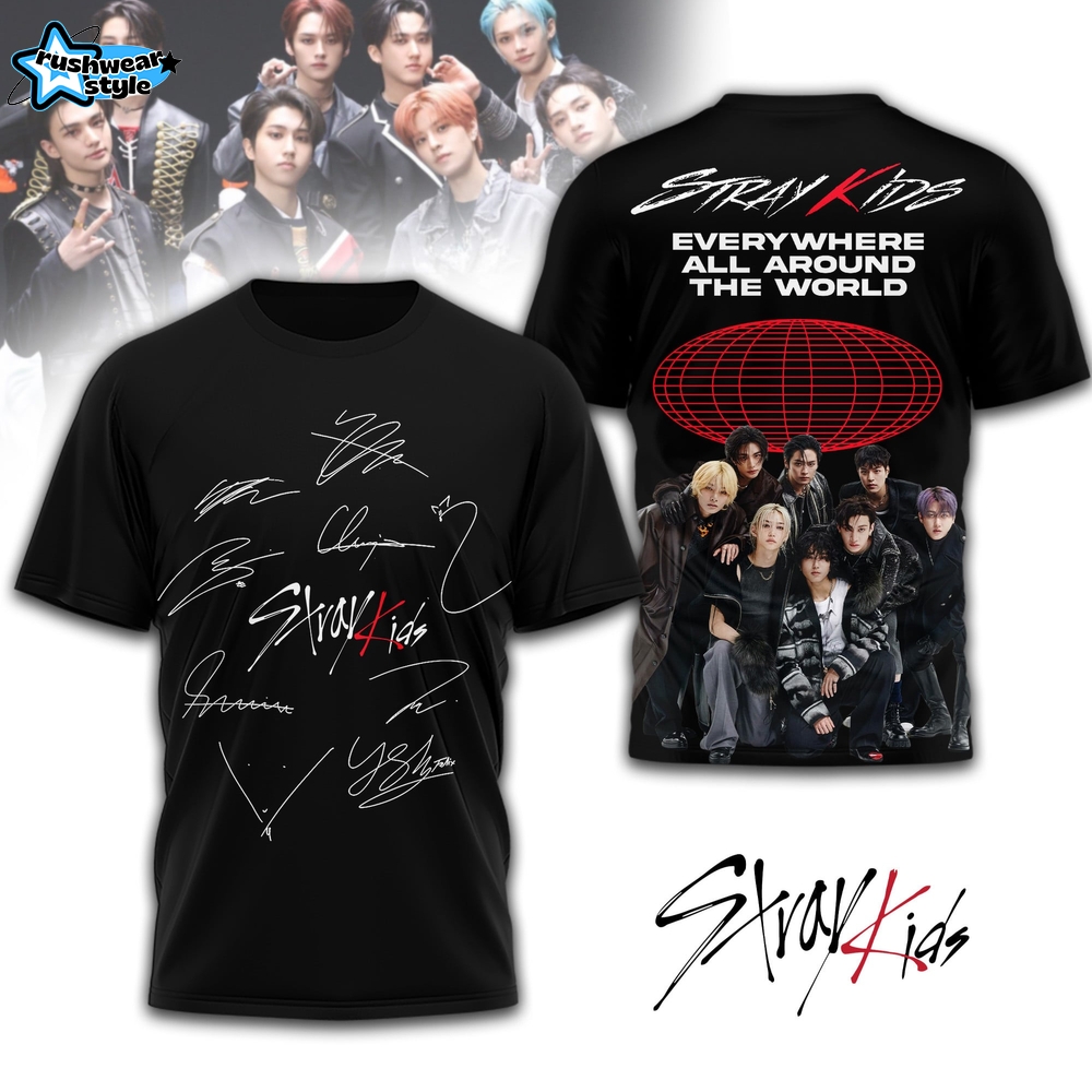 Premium Stray Kids 3D Shirt TD Premium Stray Kids 3D Shirt TD