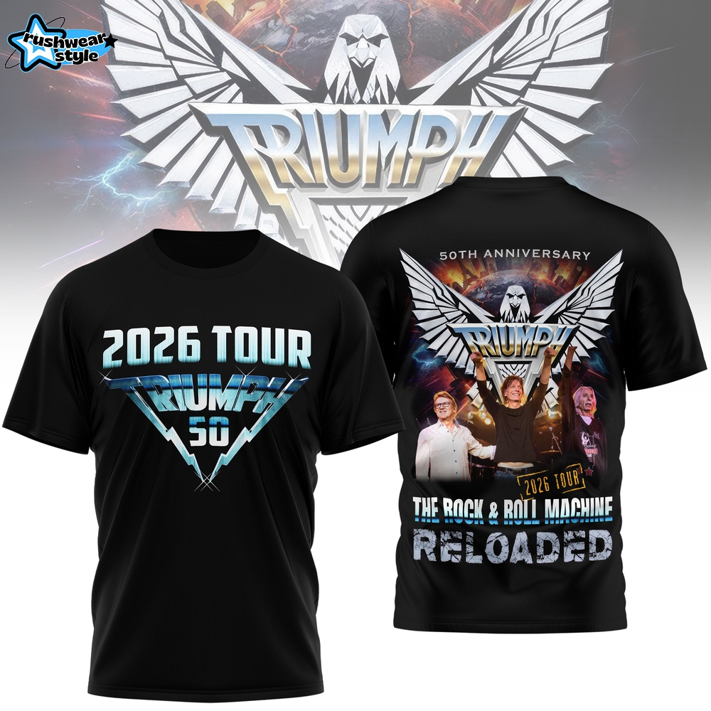 Premium TRMP 50th Anniversary Tour 3D Shirt MM Premium TRMP 50th Anniversary Tour 3D Shirt MM