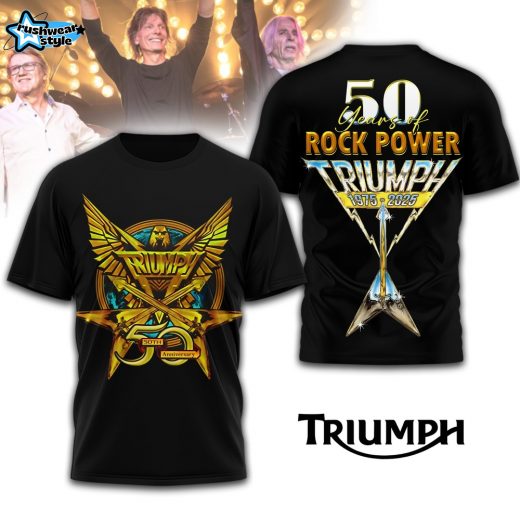 Premium Triumph 50th anniversary 3D Shirt TD