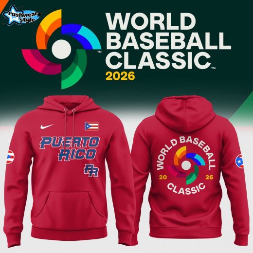Puerto Rico Baseball 2026 World Baseball Classic Hoodie