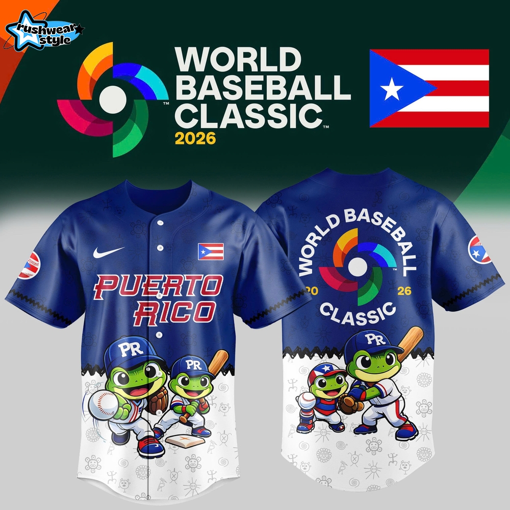Puerto Rico World Baseball Classic 2026 Edition Jersey Puerto Rico World Baseball Classic 2026 Edition Jersey