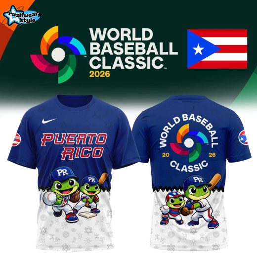 Puerto Rico World Baseball Classic 2026 Edition Tee