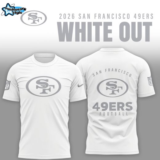 San Francisco 49ers 2026 White Out Limited Edition Shirt