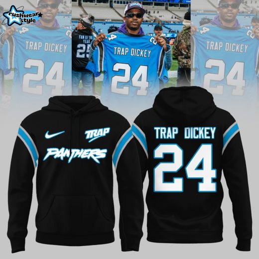 TRAP DICKEY – Carolina Panthers Limited Edition Hoodie