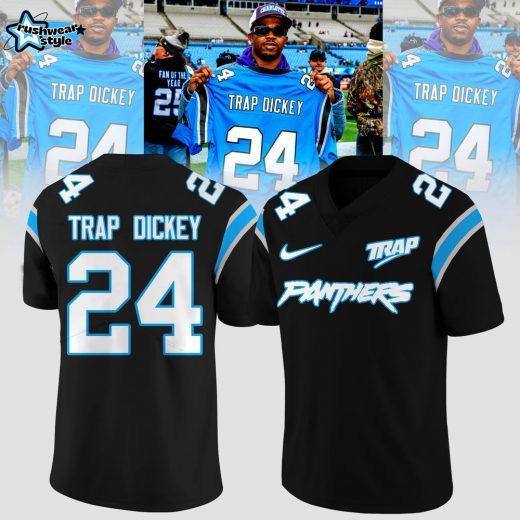 TRAP DICKEY – Carolina Panthers Limited Edition Jersey