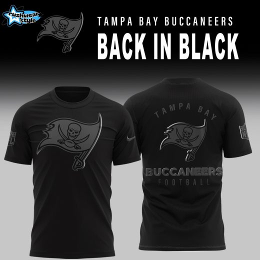 Tampa Bay Buccaneers 2025 Back In Black Limited Edition Shirt