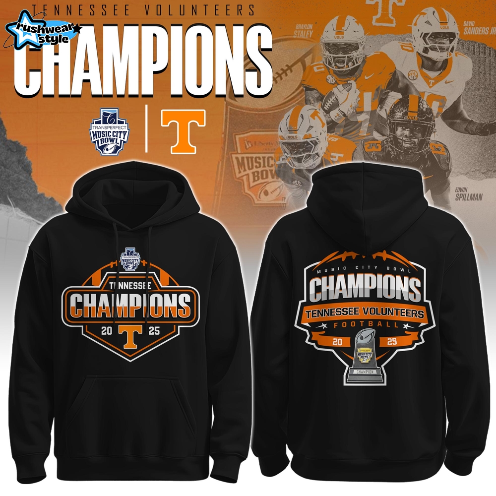 Tennessee Volunteers – Music City Bowl Champions Hoodie Tennessee Volunteers – Music City Bowl Champions Hoodie