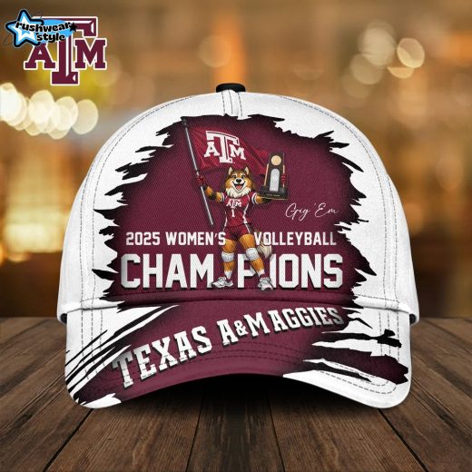 Texas A&M Aggies | Premium NCAA Volleyball National Champions Classic Cap TD