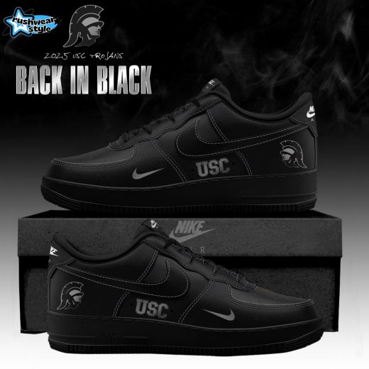 USC Trojans ‘Back in Black’ 2025 Special Edition AF1 Sneakers