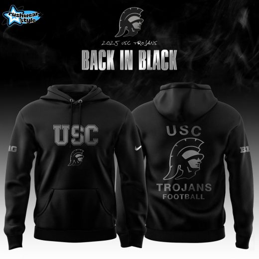 USC Trojans ‘Back in Black’ 2025 Special Edition Hoodie