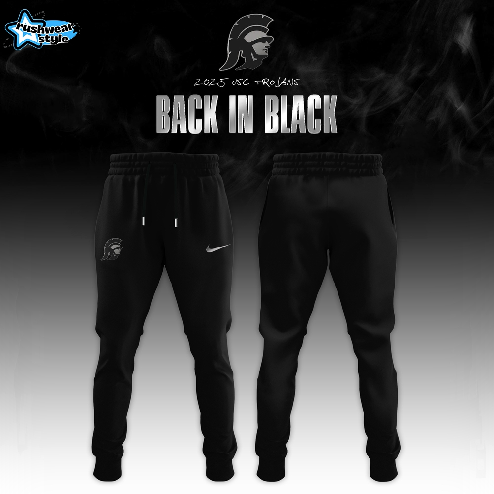 USC Trojans ‘Back in Black’ 2025 Special Edition Hoodie USC Trojans ‘Back in Black’ 2025 Special Edition Hoodie