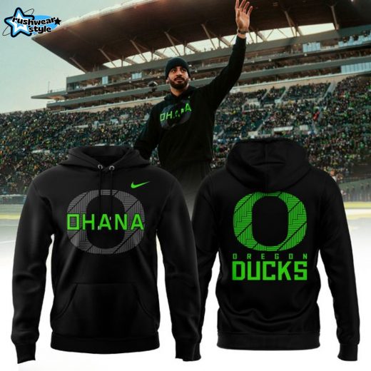 Unisex Nike Black Oregon Ducks Ohana 2025 Hoodie