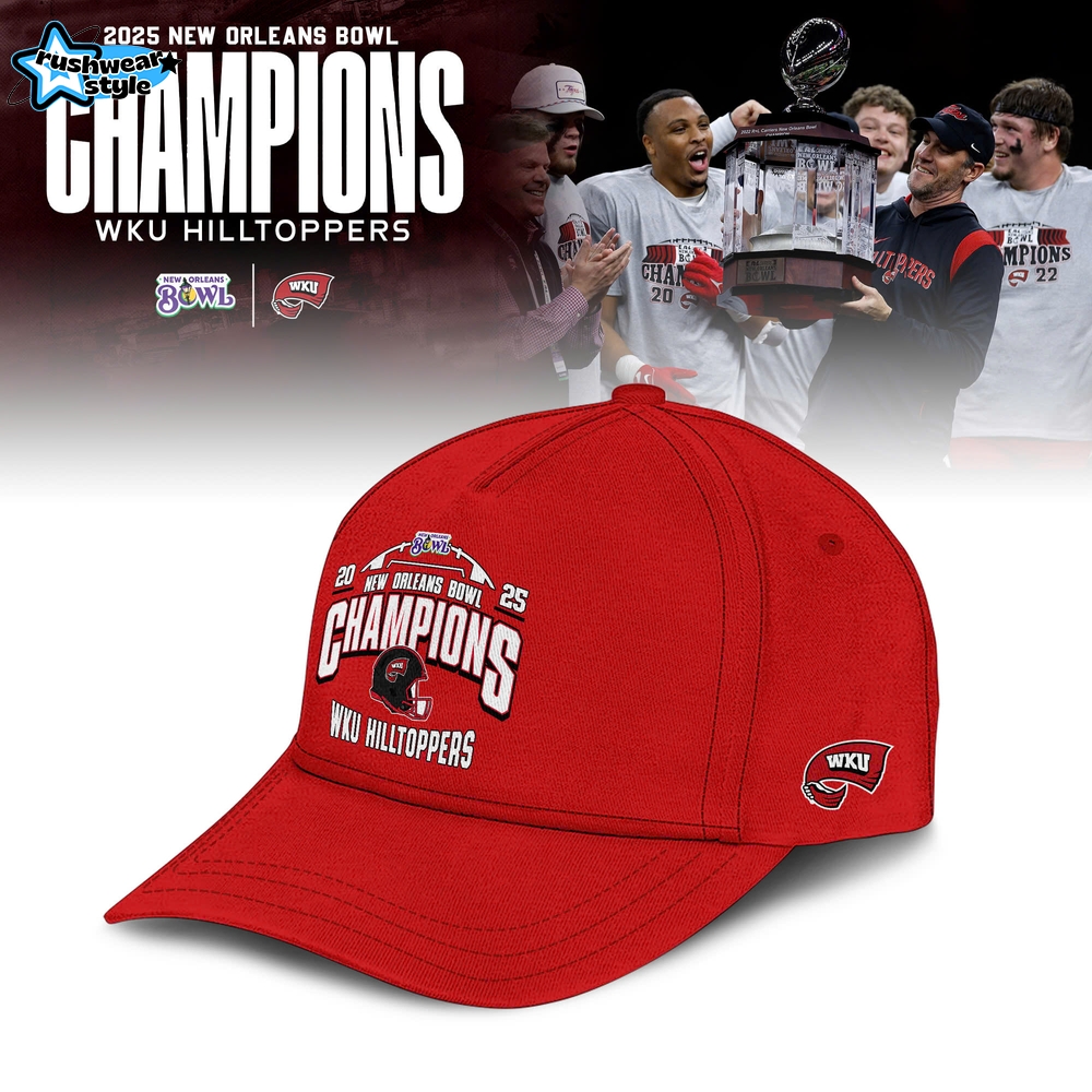 Western Kentucky Hilltoppers 2025 New Orleans Bowl Champions T-shirt Western Kentucky Hilltoppers 2025 New Orleans Bowl Champions T-shirt