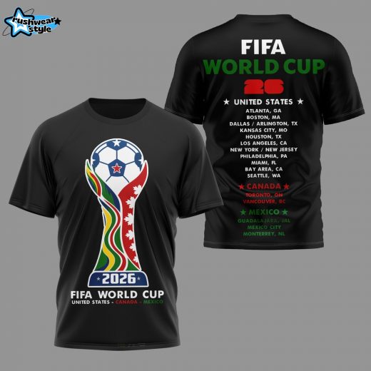 World Cup 2026 | Premium 3D Shirt - Black