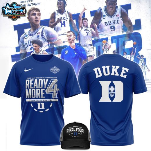 0Duke Blue Devils Nike 2025 NCAA Men’s Basketball Tournament March Madness Final Four Regional Champions Locker Room T-Shirt – Royal