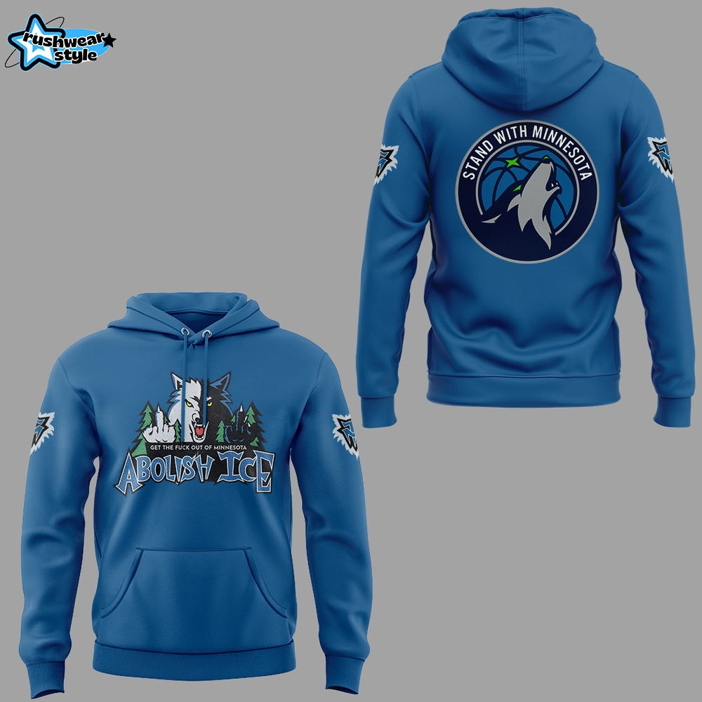 Abolish Ice Stand With Minnesota Blue Pullover Hoodie Abolish Ice Stand With Minnesota Blue Pullover Hoodie