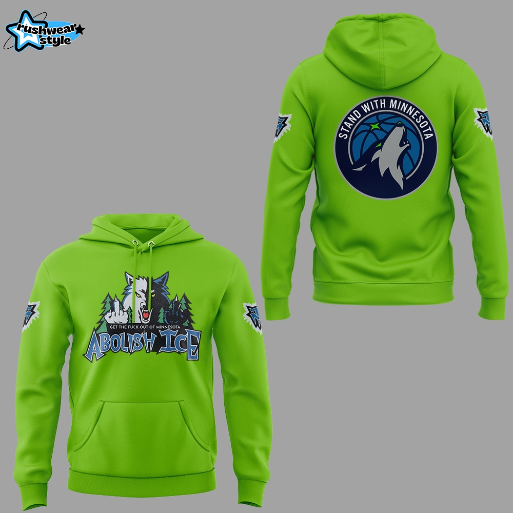 Abolish Ice Stand With Minnesota Lime Green Pullover Hoodie Abolish Ice Stand With Minnesota Lime Green Pullover Hoodie