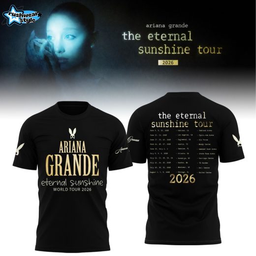Ariana Grande 2026 The Eternal Sunshine Tour Limited Edition Shirt