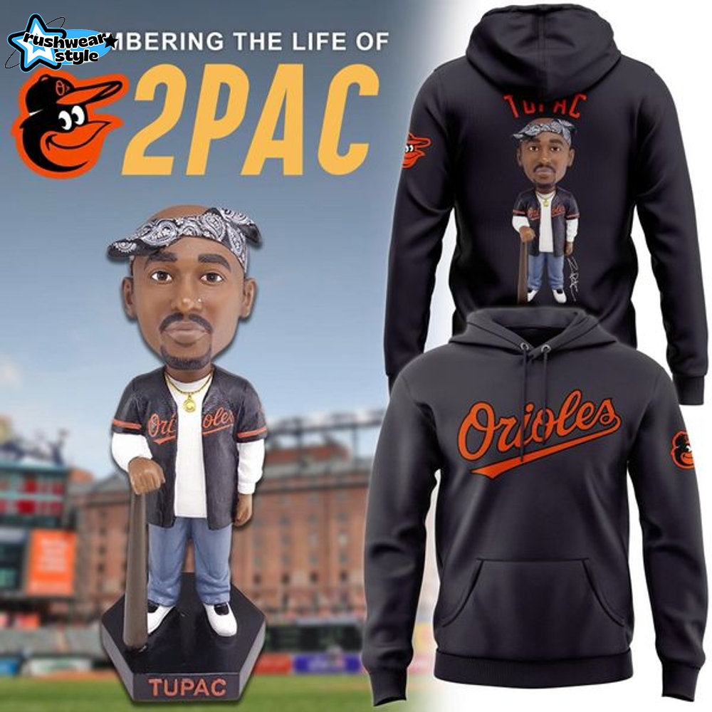 Baltimore Orioles x TUPAC Hoodie Baltimore Orioles x TUPAC Hoodie