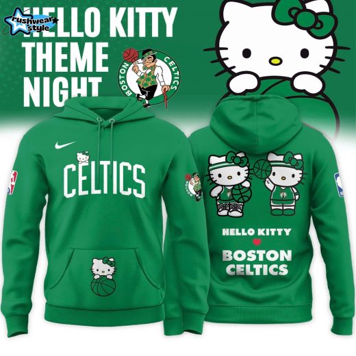 Boston Celtics x Hello Kitty Night 2026 Special Edition Hoodie